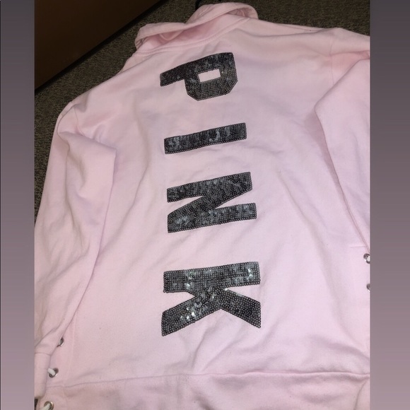 PINK Quarter-zip Sweater - Picture 2 of 2